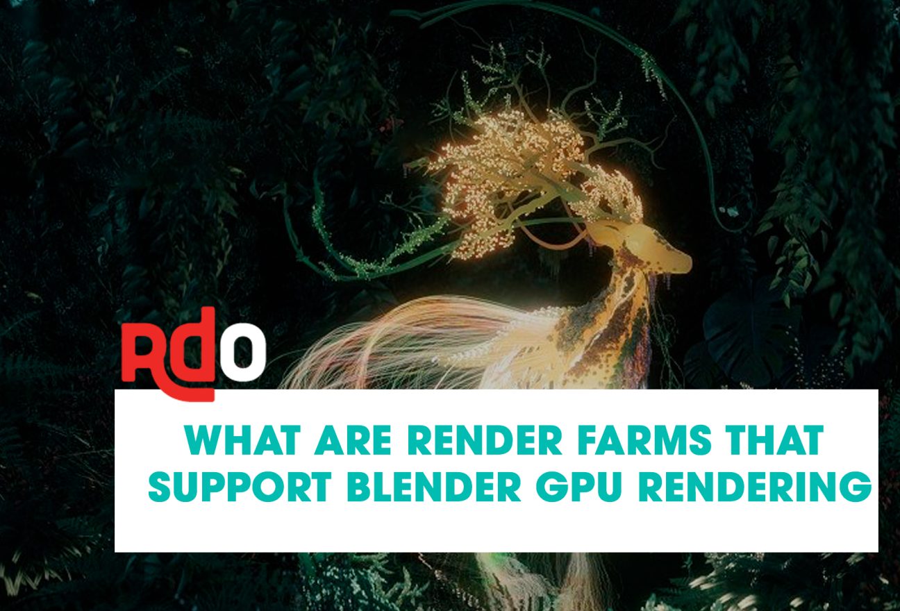 Render farms that support Blender GPU rendering