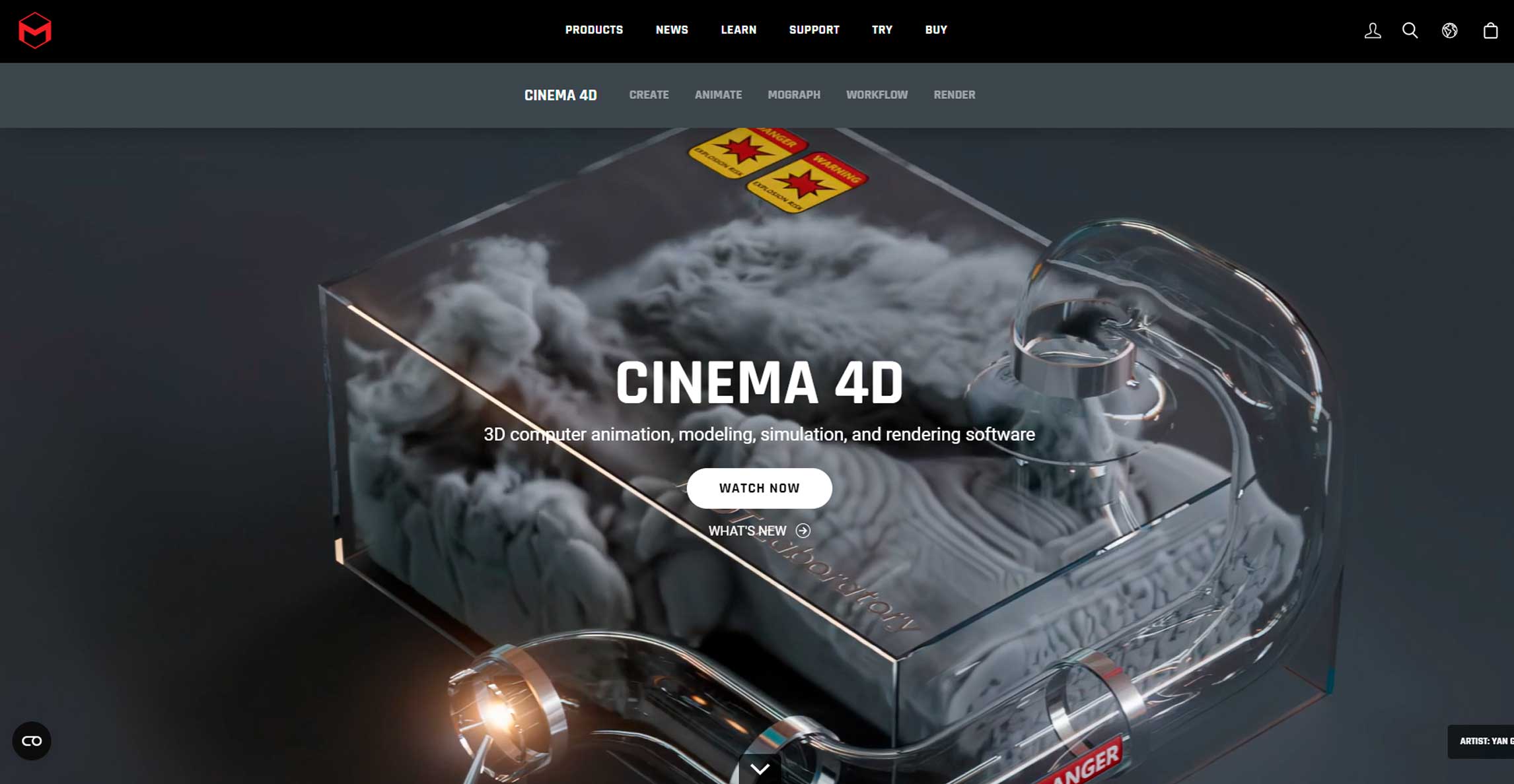 3D software compare: Houdini vs Cinema 4D - Cinema 4D overview