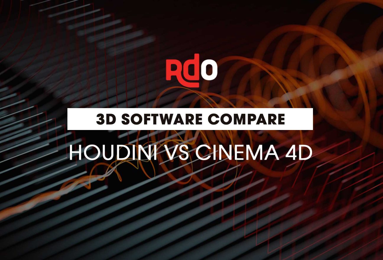 3D software compare: Houdini vs Cinema 4D